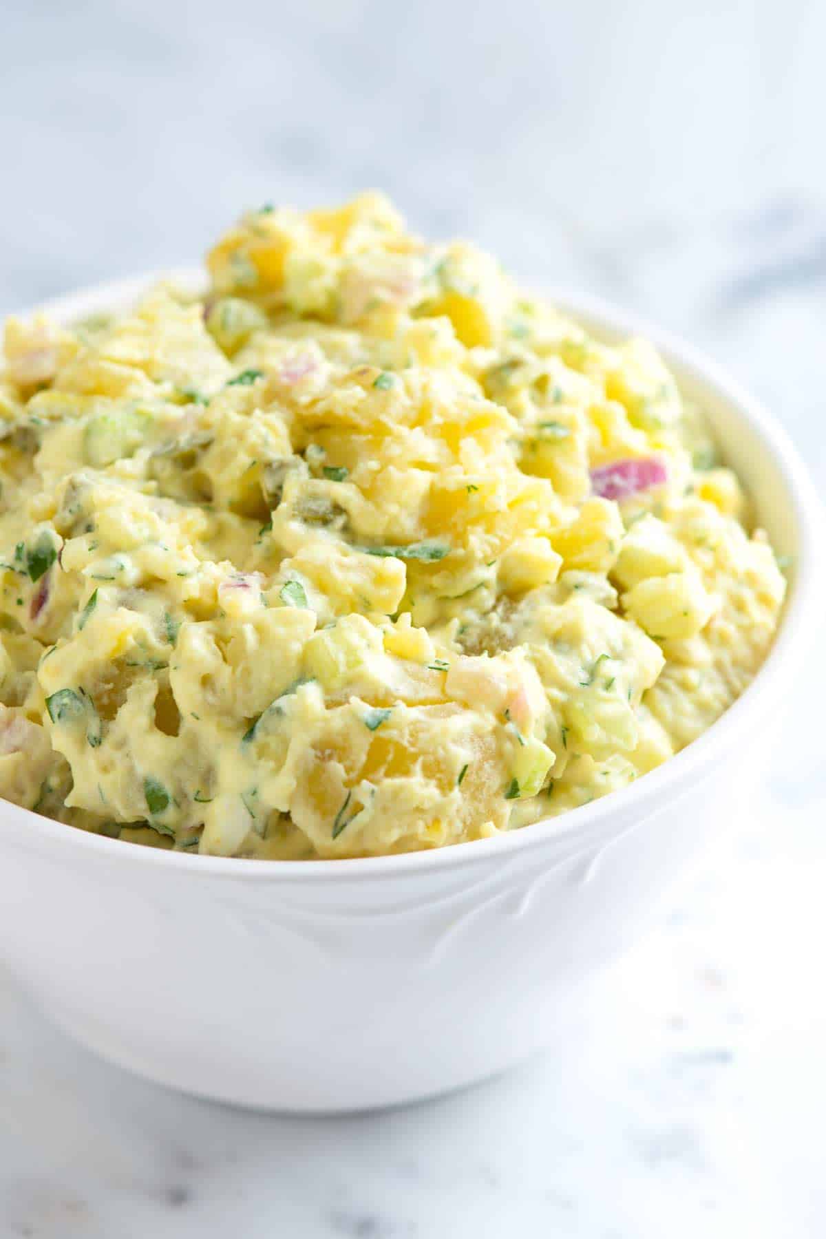 Creamy Potato + Egg Salad