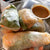 Salad Rolls with Peanut Dipping Sauce (Available May 1))