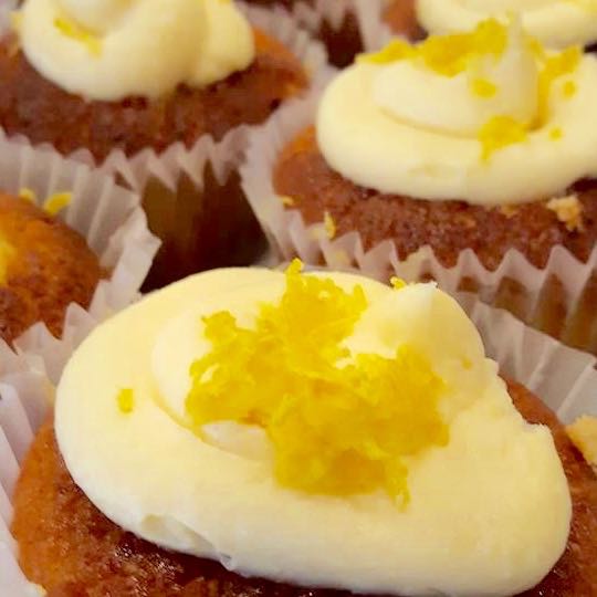 Lovely Lemon Cupcakes -Gluten Free